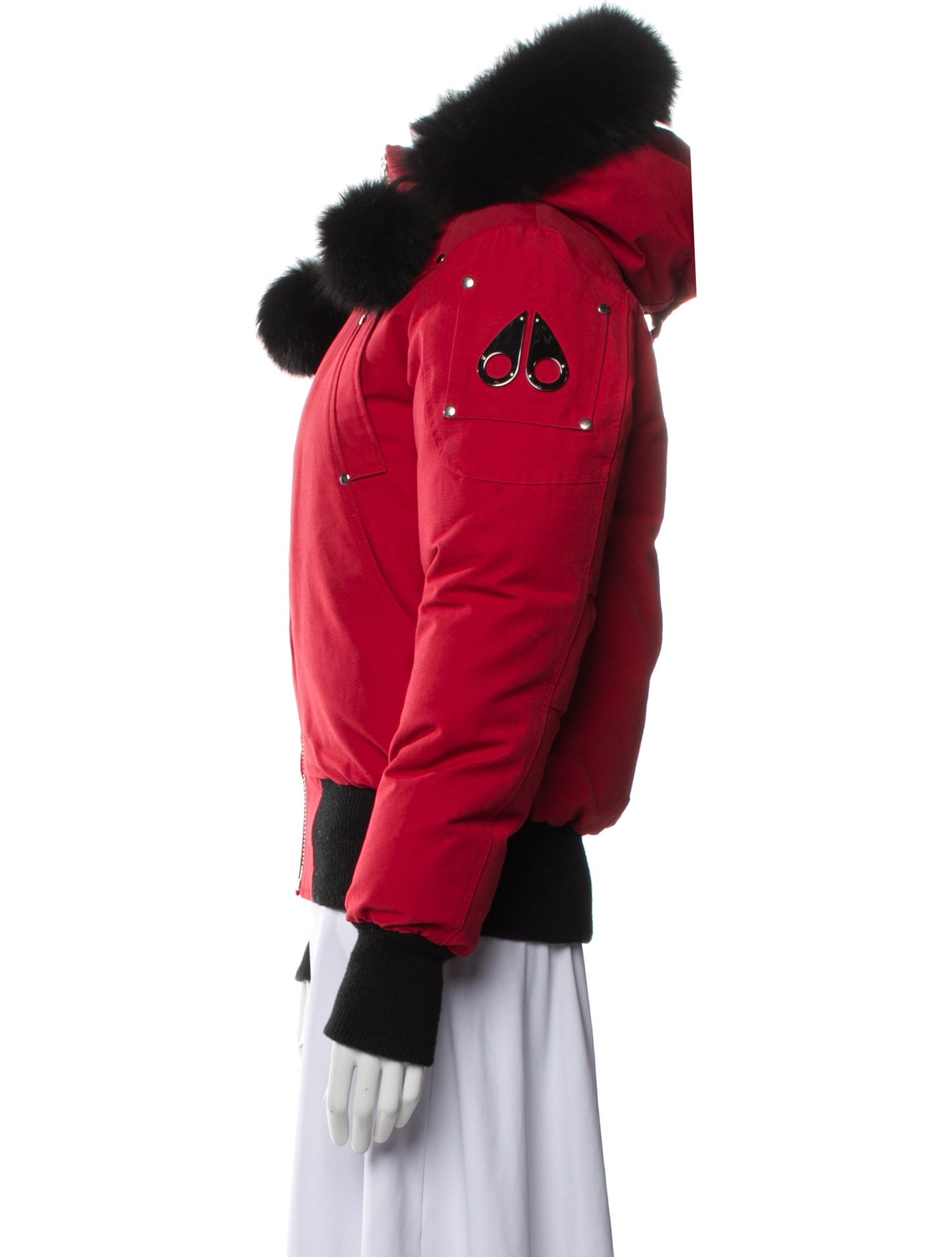 Moose Knuckles Printed Down Coat