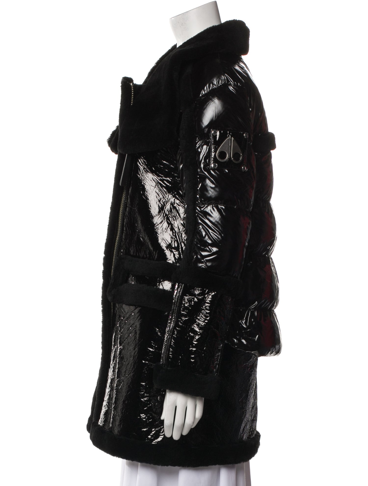 Moose Knuckles Shearling Down Coat