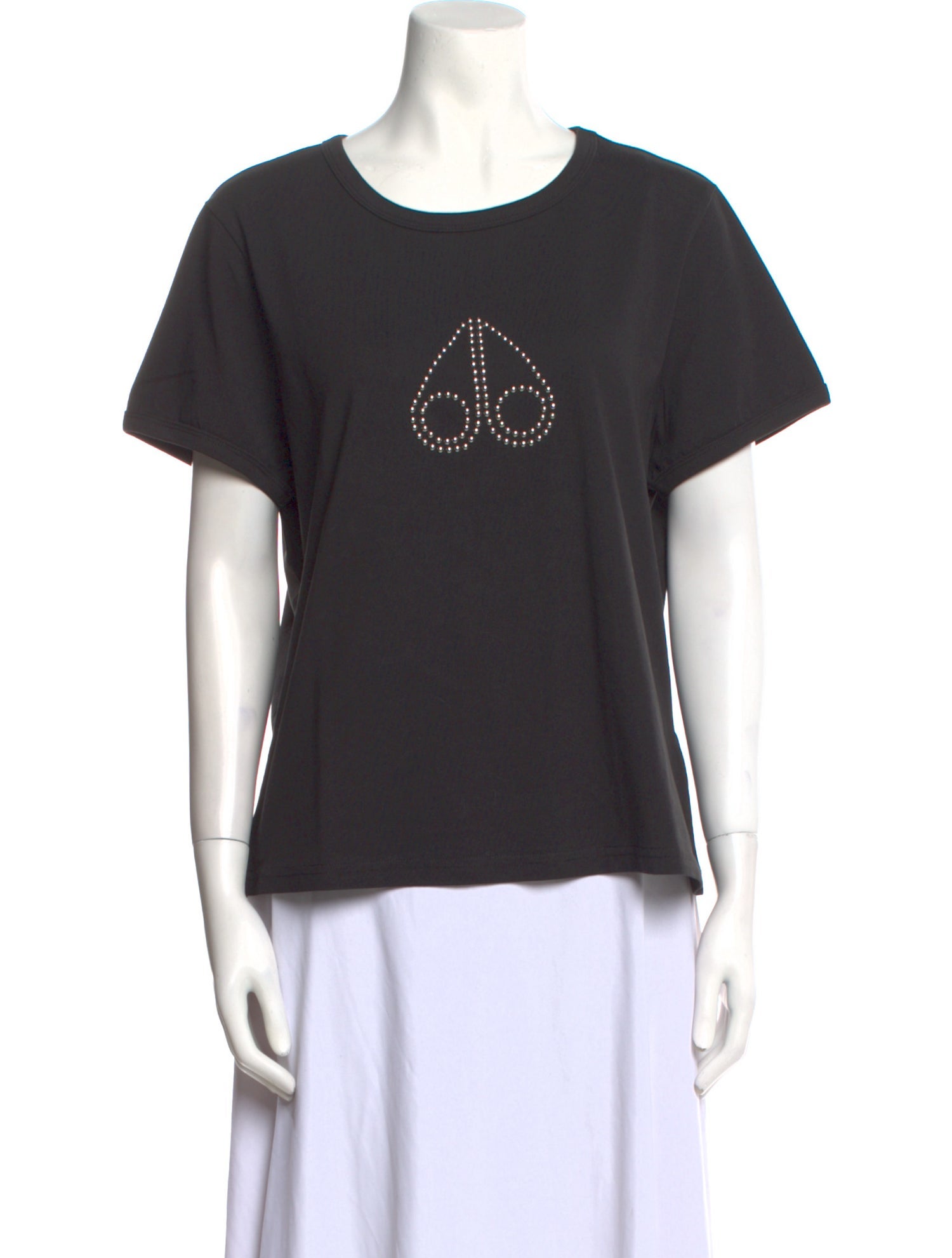 Moose Knuckles Graphic Print Crew Neck T-Shirt w/ Tags