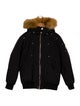 Moose Knuckles Girls black coat