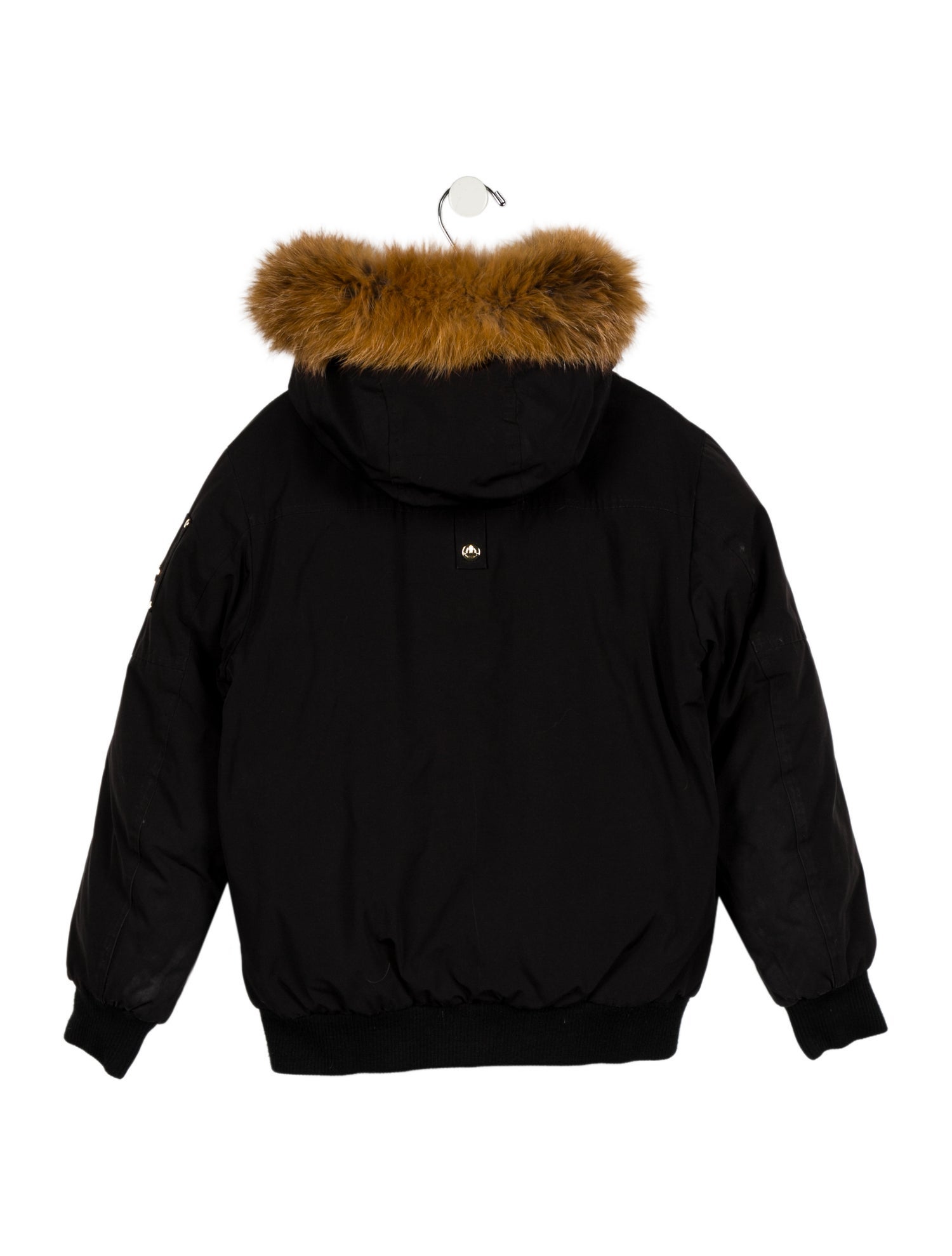 Moose Knuckles Girls black coat