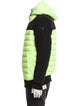 Moose Knuckles Colorblock Pattern Puffer Coat
