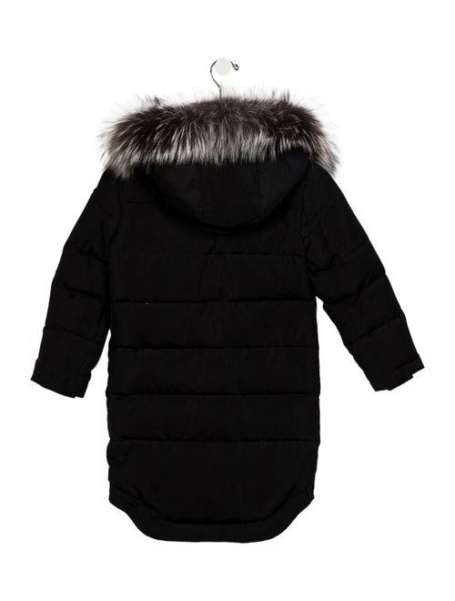Moose Knuckles Girls' Hooded Puffer Jacket
