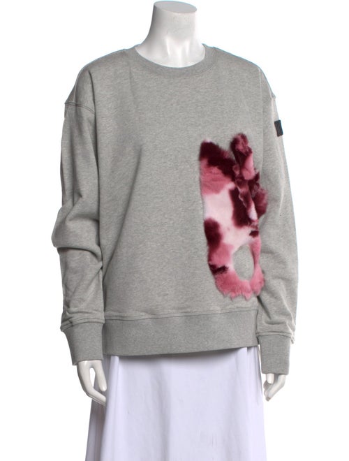 Moose Knuckles Crew Neck Long Sleeve Sweatshirt