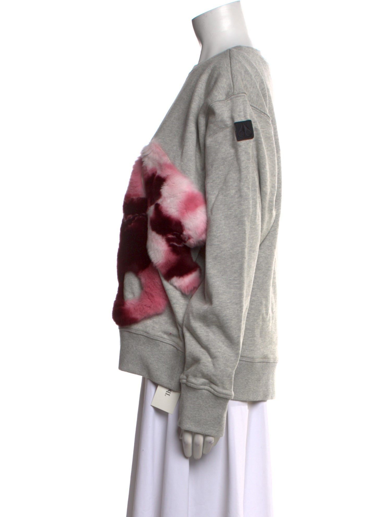 Moose Knuckles Graphic Print Crew Neck Sweatshirt w/ Tags