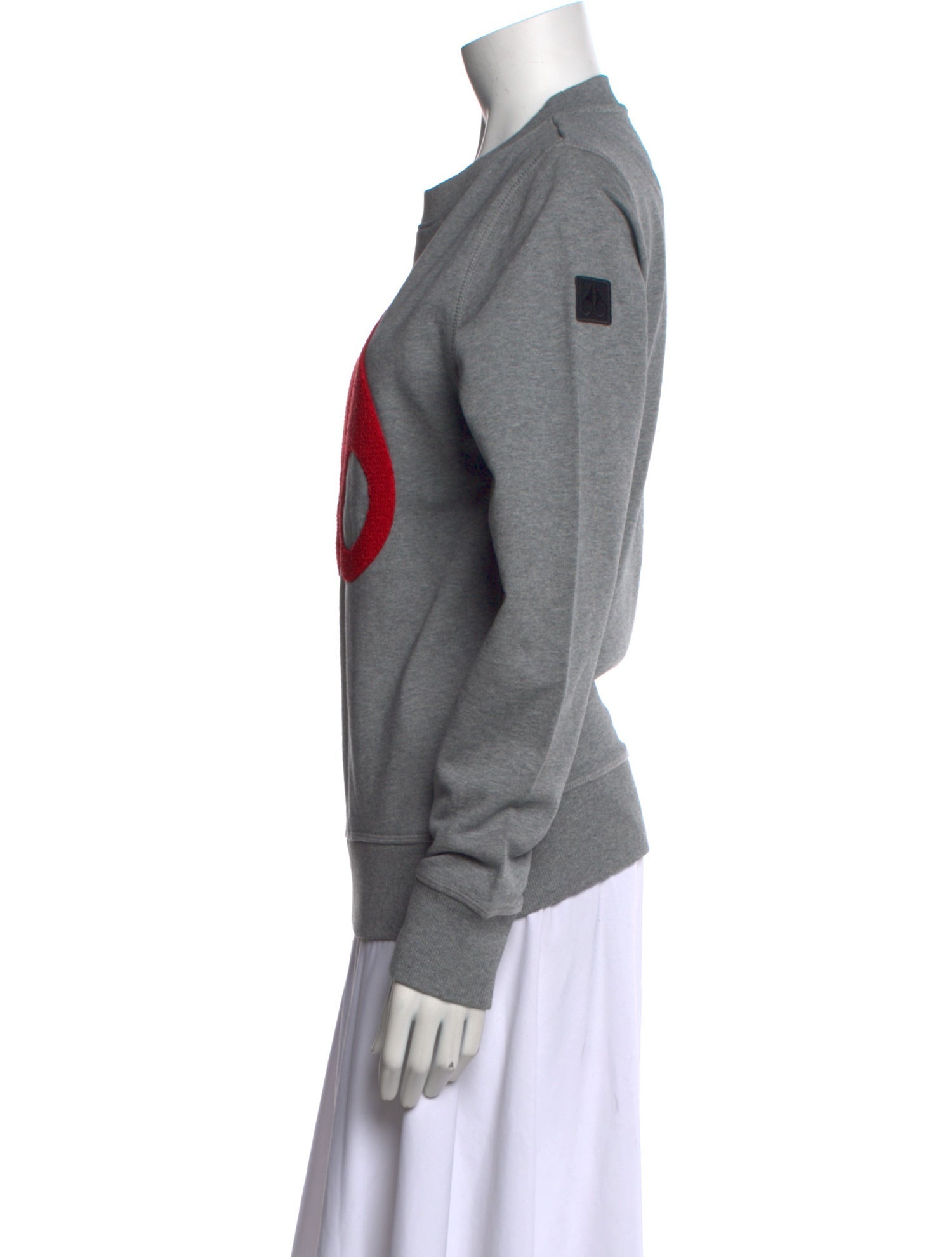 Moose Knuckles Graphic Print Crew Neck Sweatshirt w/ Tags