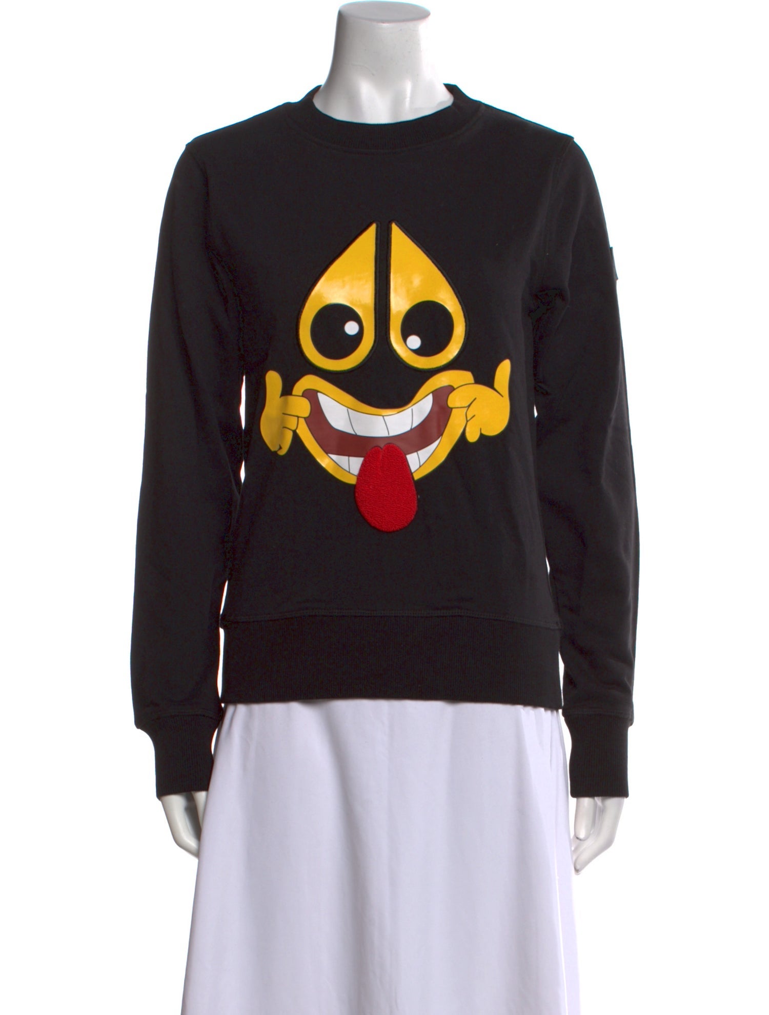 Moose Knuckles Graphic Print Crew Neck Sweatshirt w/ Tags