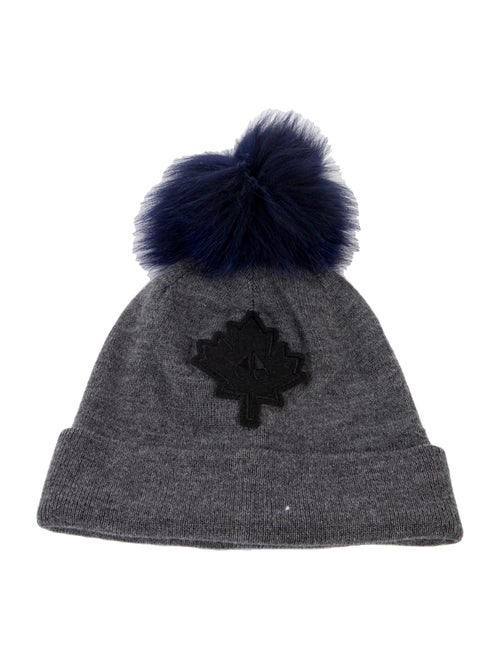 Moose Knuckles Fox Fur-Trimmed Beanie