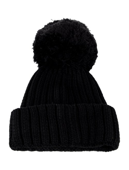 Moose Knuckles Pom-Pom Accent Beanie