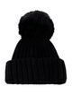 Moose Knuckles Pom-Pom Accent Beanie