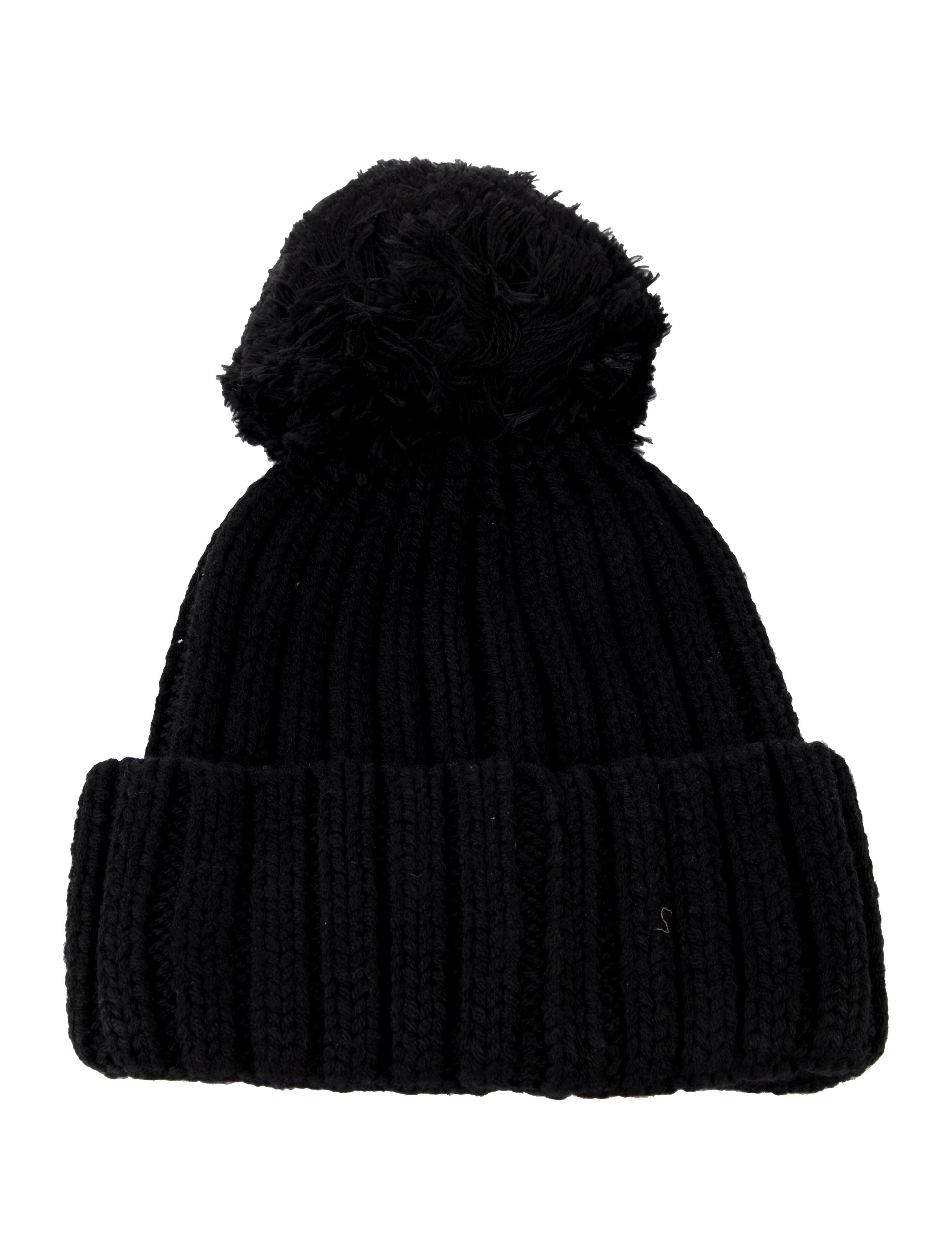 Moose Knuckles Pom-Pom Accent Beanie