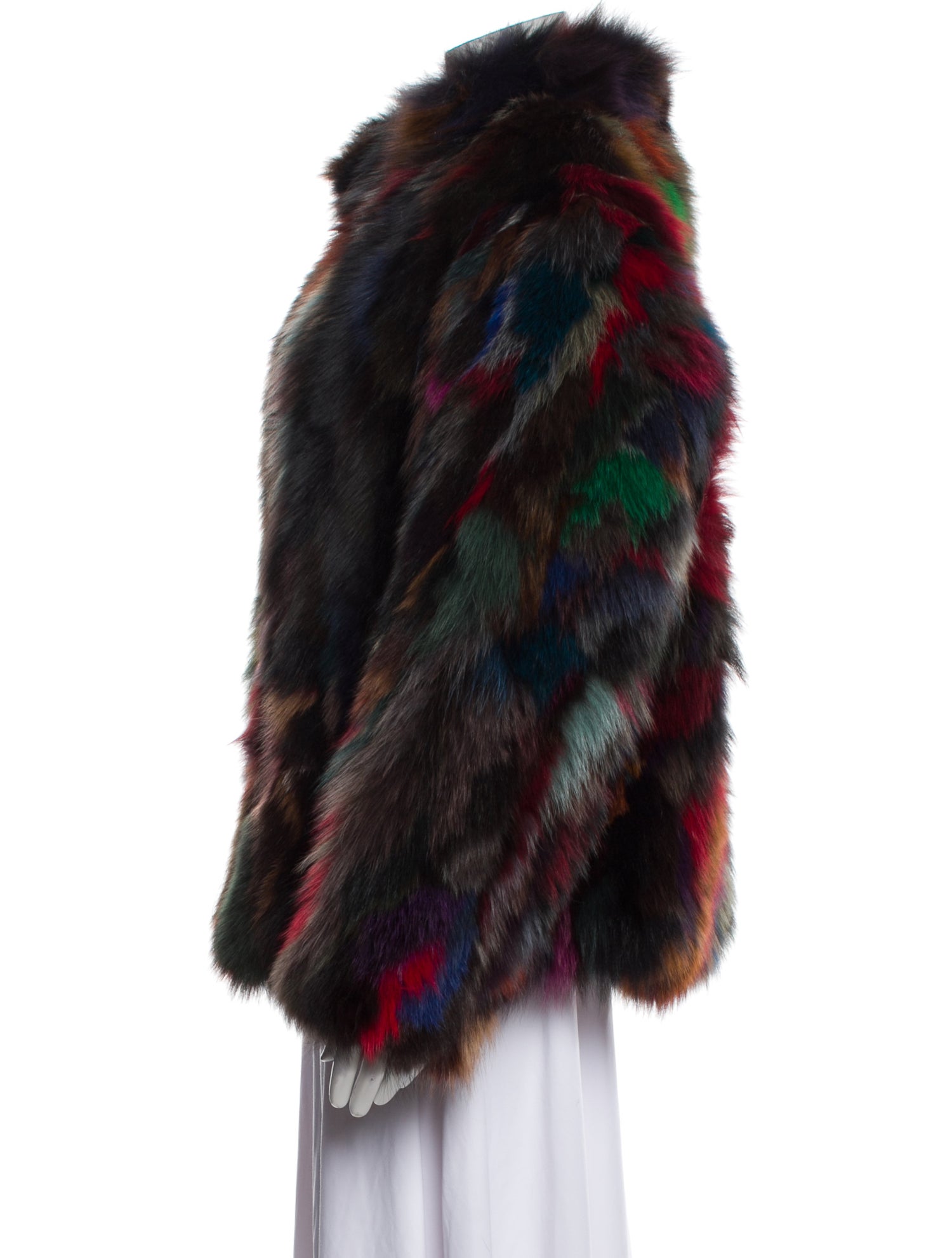 Moose Knuckles Fox Printed Fur Jacket