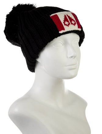 Moose Knuckles PomPom Embellished Winter Beanie