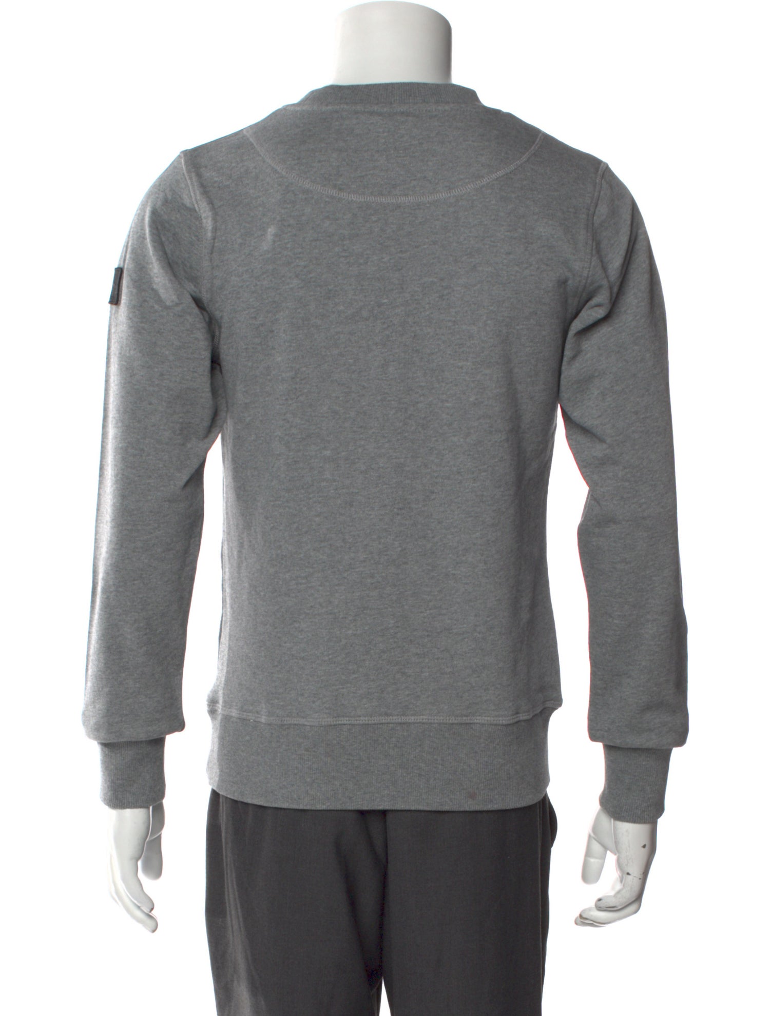 Moose Knuckles Graphic Print Crew Neck Sweatshirt