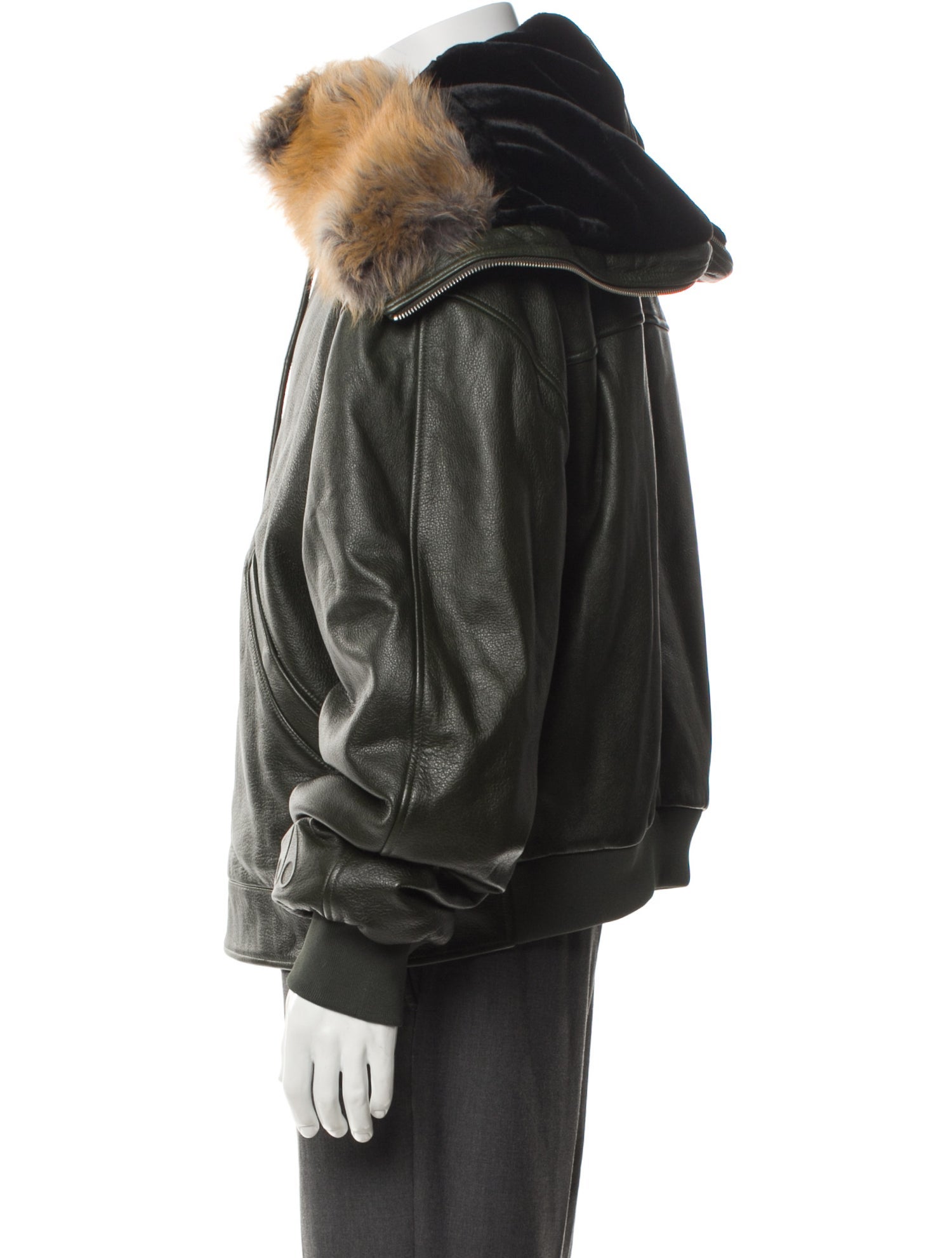 Moose Knuckles Leather Moto Jacket