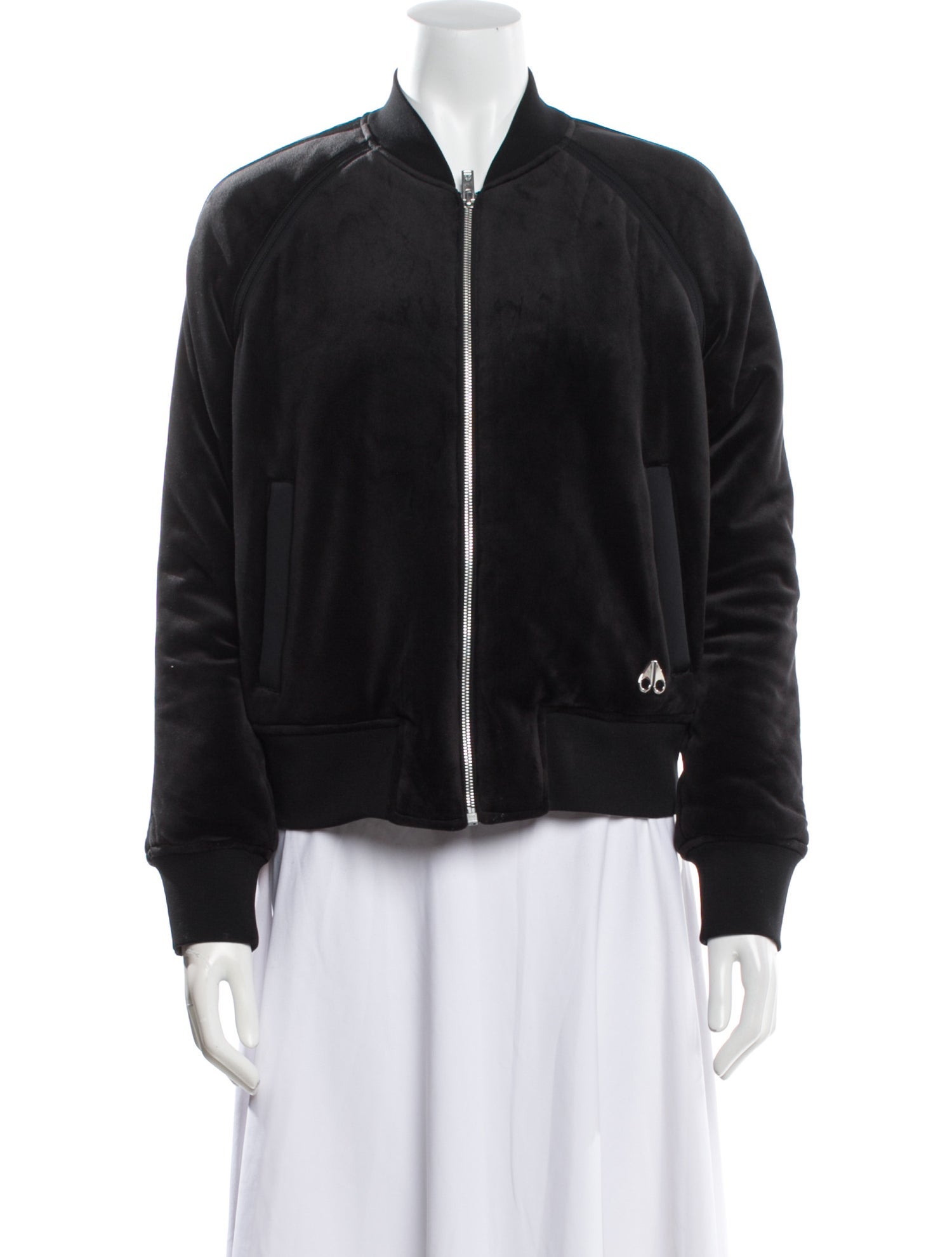 Moose Knuckles Nylon Bomber Jacket