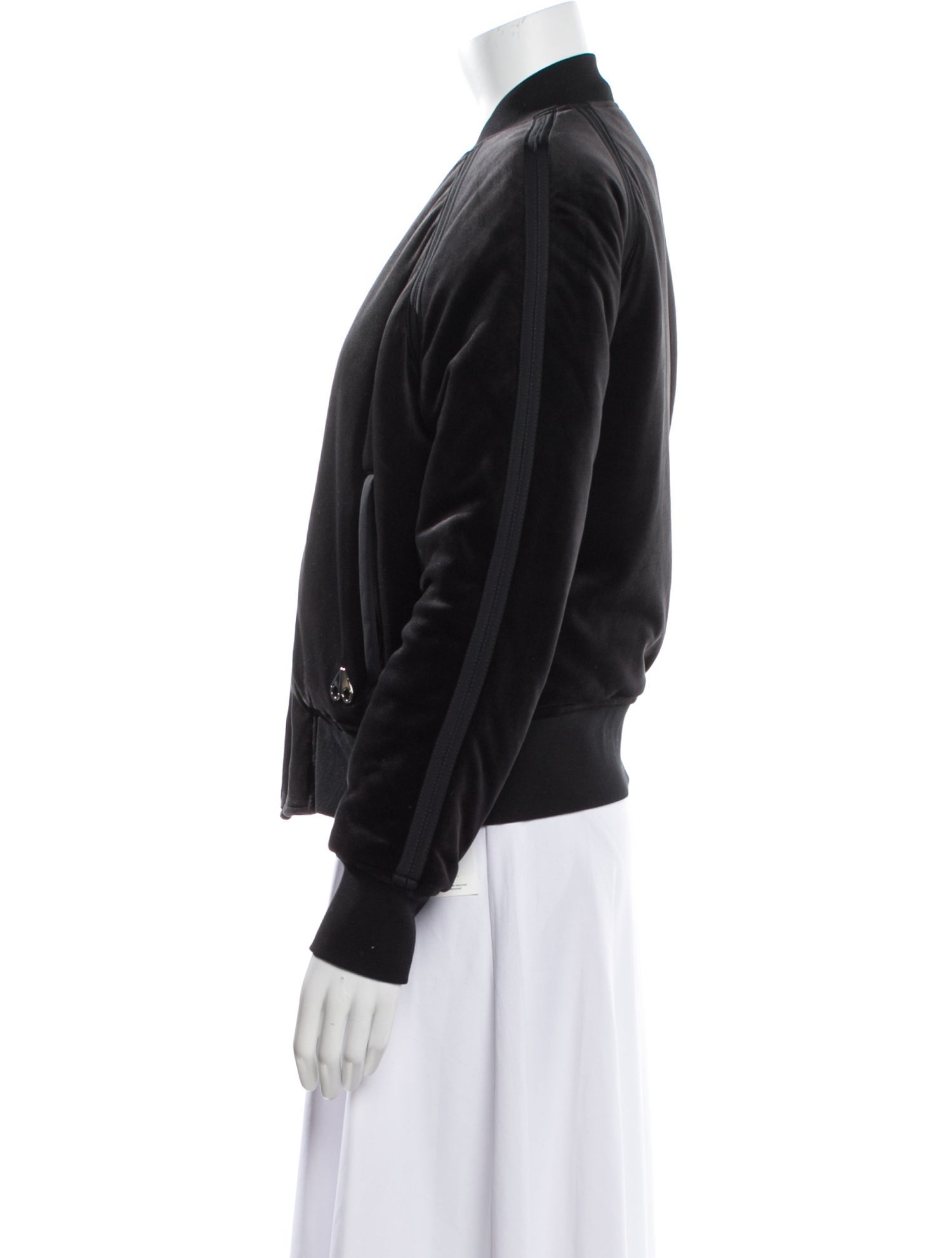 Moose Knuckles Nylon Bomber Jacket