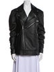 Moose Knuckles Leather Biker Jacket