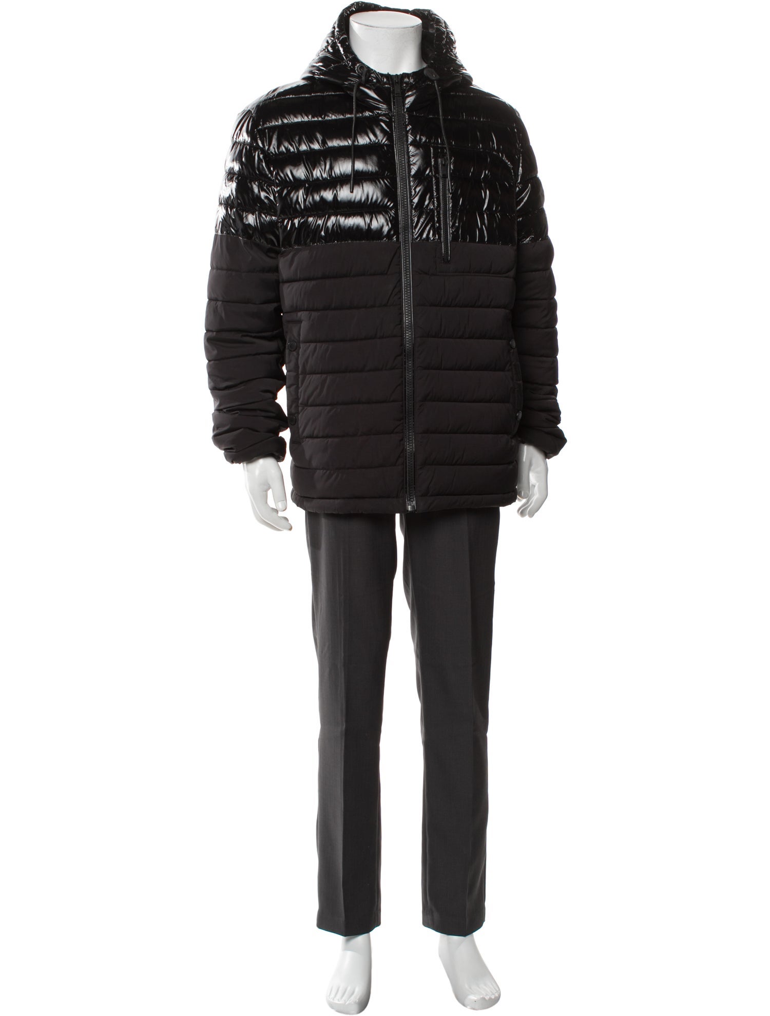 Moose Knuckles Graphic Print Parka