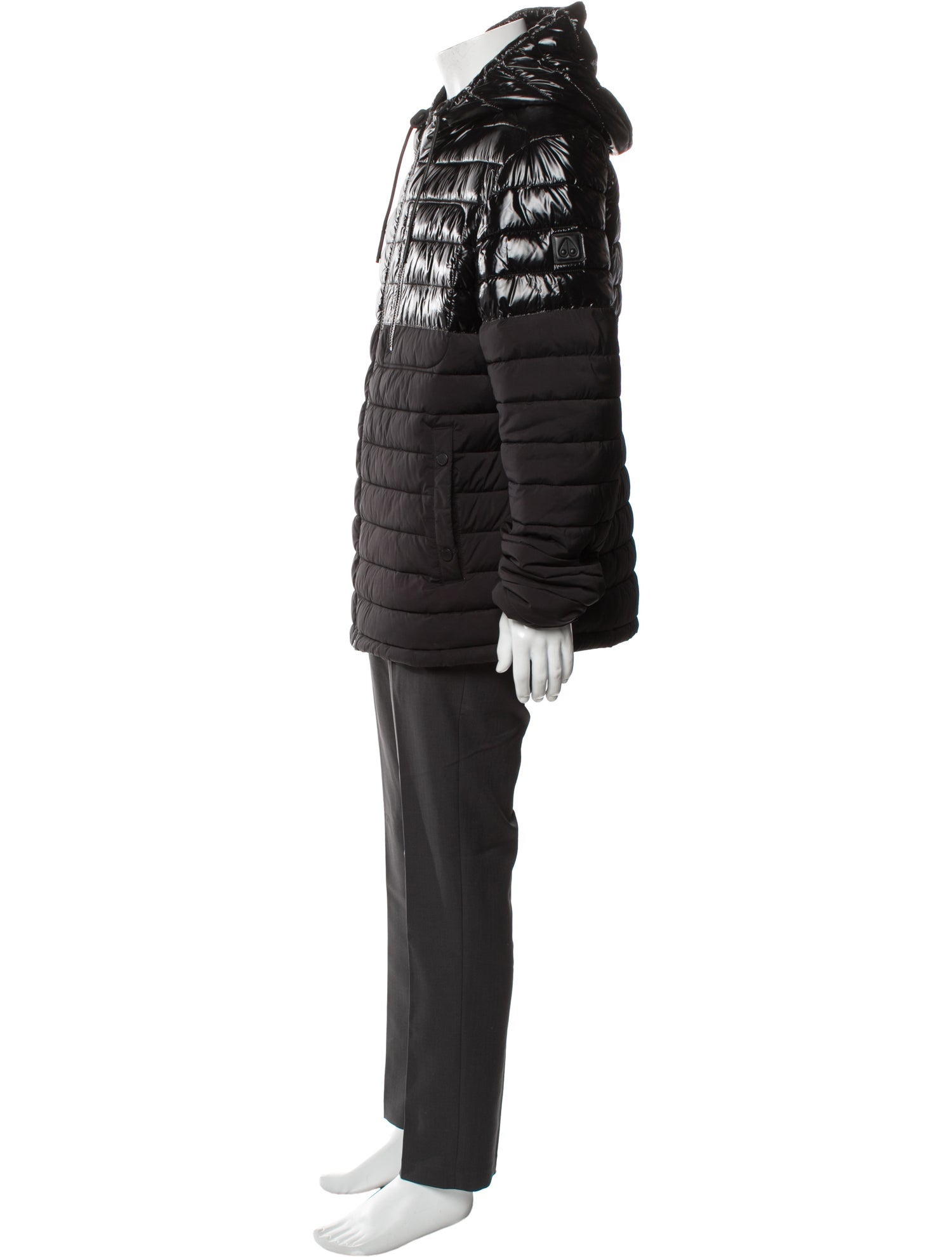 Moose Knuckles Graphic Print Parka