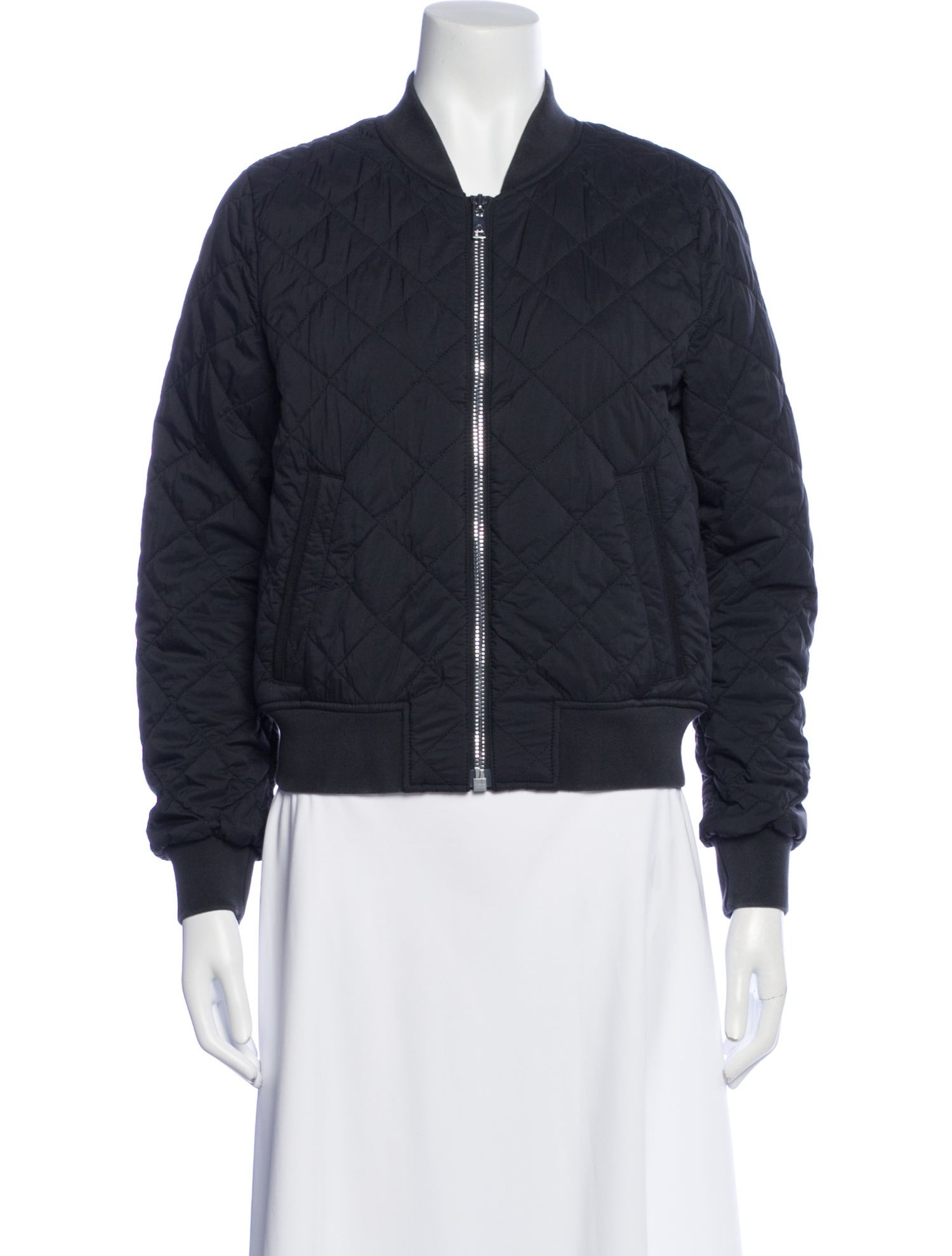 Moose Knuckles Nylon Bomber Jacket