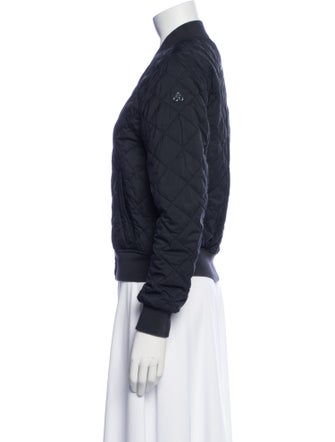 Moose Knuckles Nylon Bomber Jacket