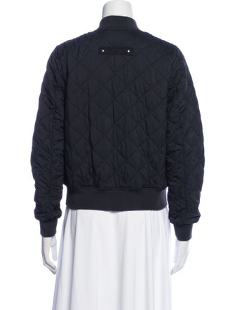 Moose Knuckles Nylon Bomber Jacket