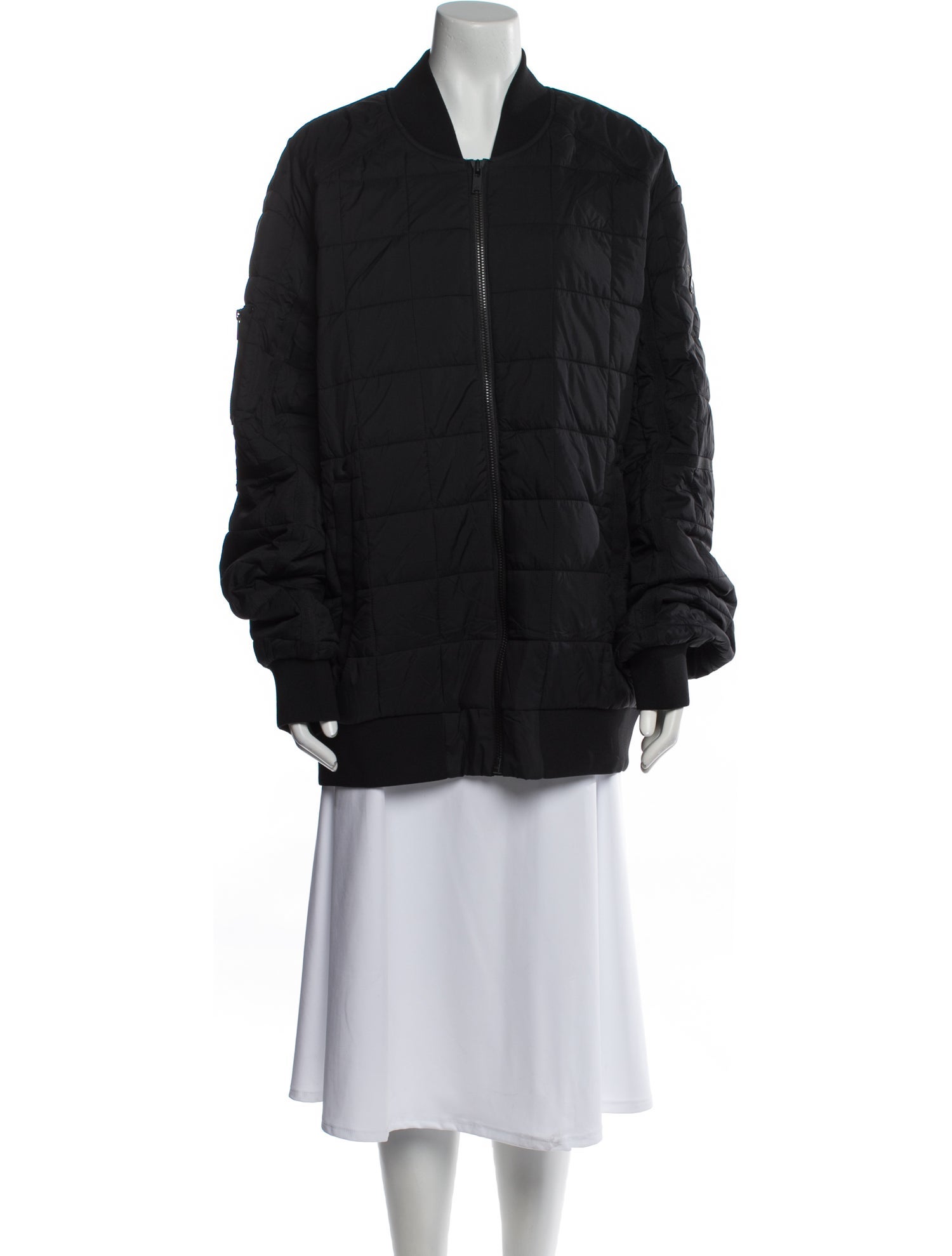 Moose Knuckles Nylon Bomber Jacket