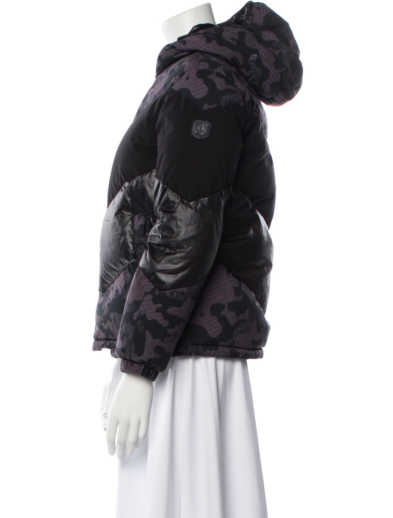 Moose Knuckles Printed Down Jacket