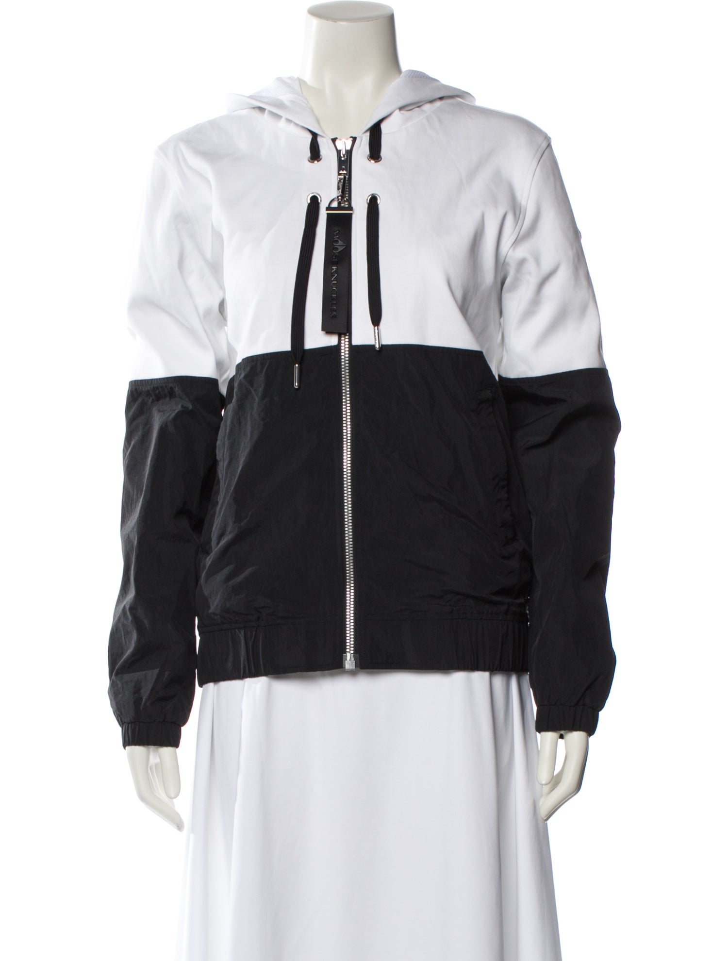 Moose Knuckles Mock Neck Long Sleeve Hoodie