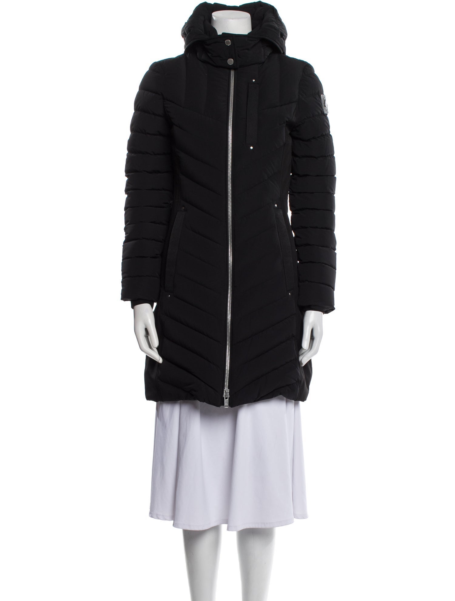 Moose Knuckles Nylon Down Coat