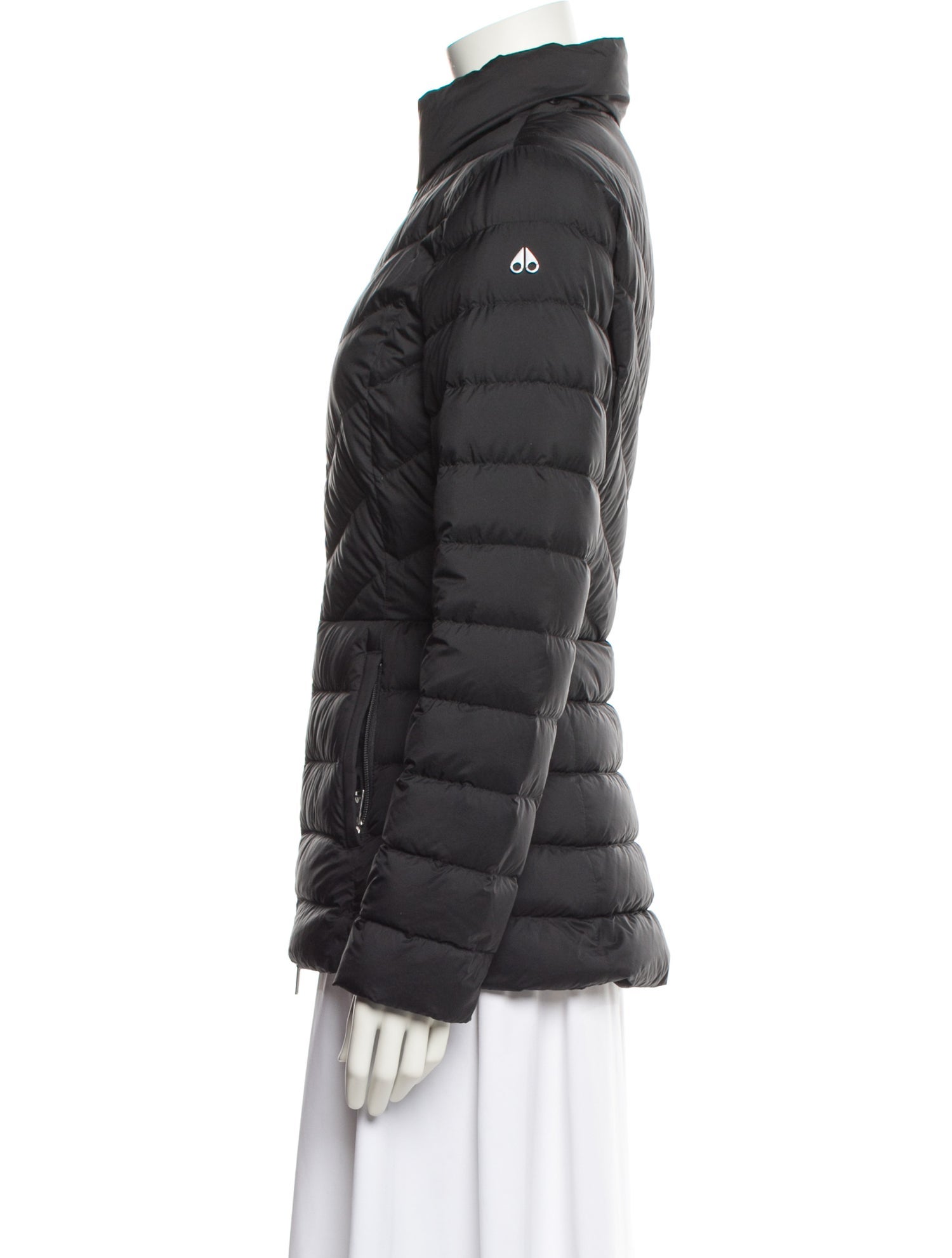 Moose Knuckles Nylon Down Jacket