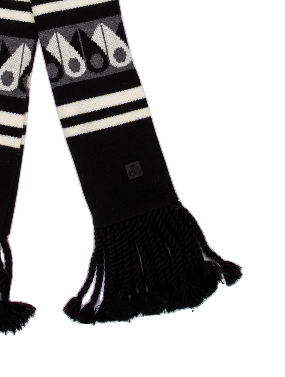 Moose Knuckles Wool Printed Scarf