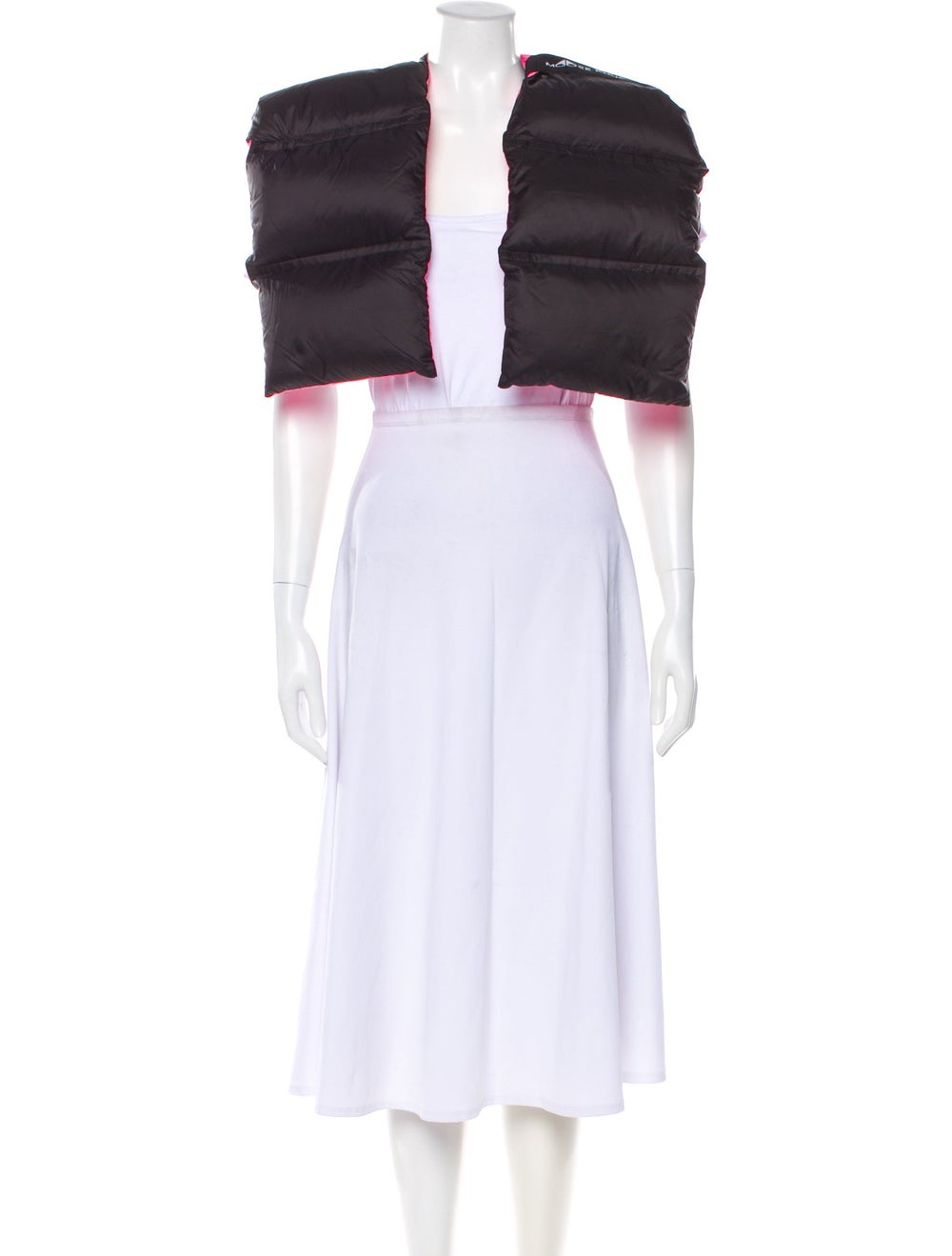 Moose Knuckles Nylon Colorblock Pattern Scarf - image 3