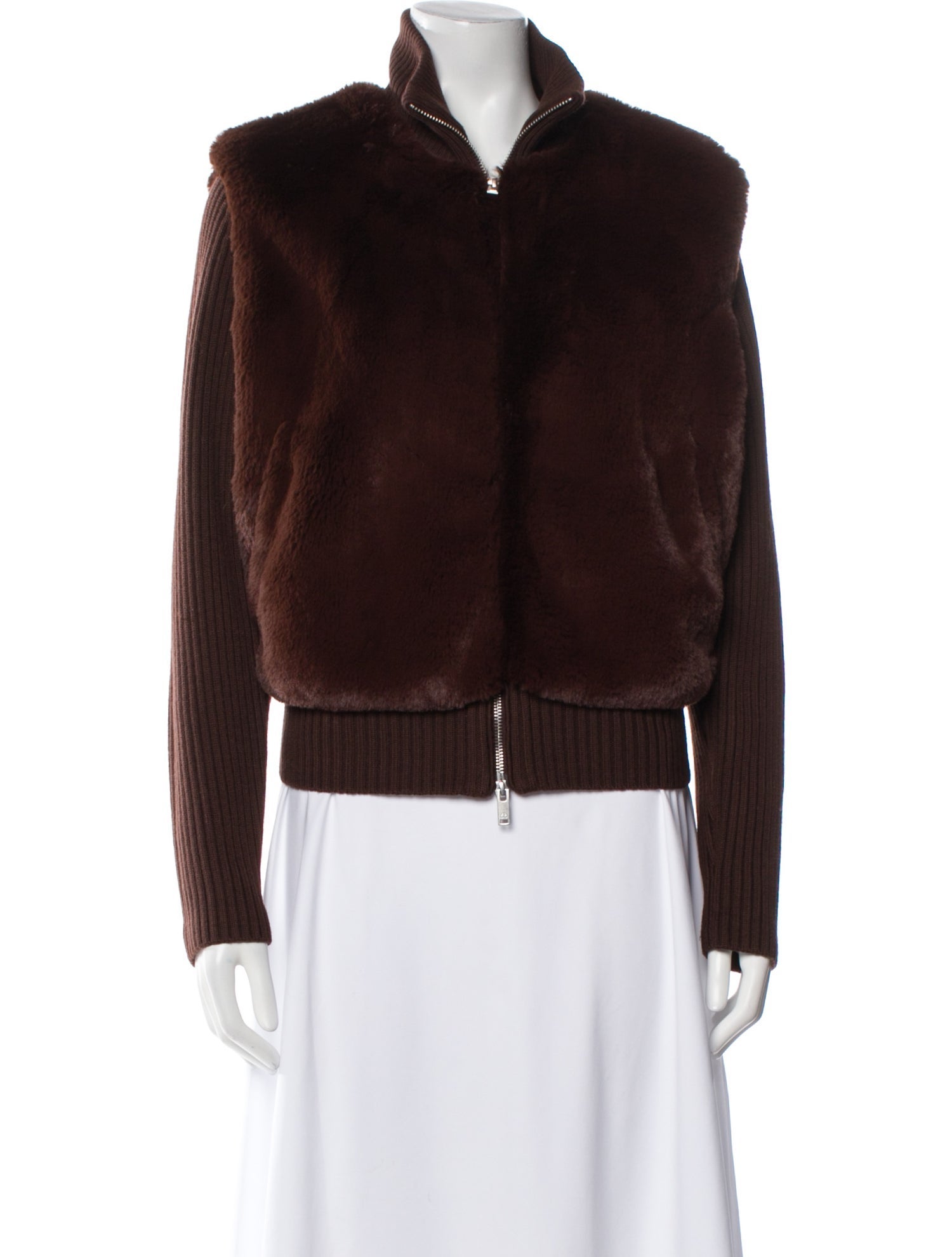 Moose Knuckles Faux Fur Faux Fur Jacket