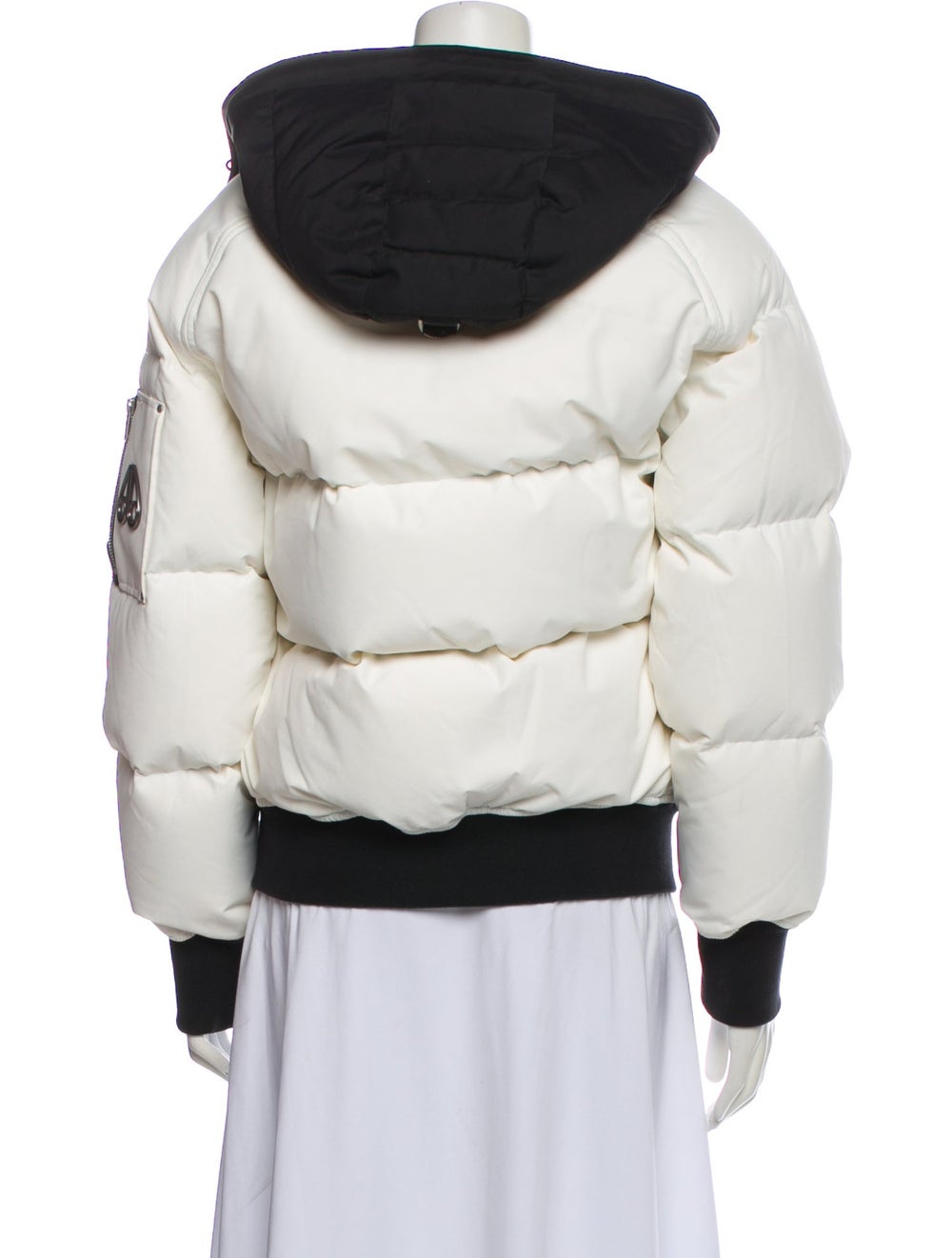 Moose Knuckles Colorblock Pattern Down Jacket - image 3