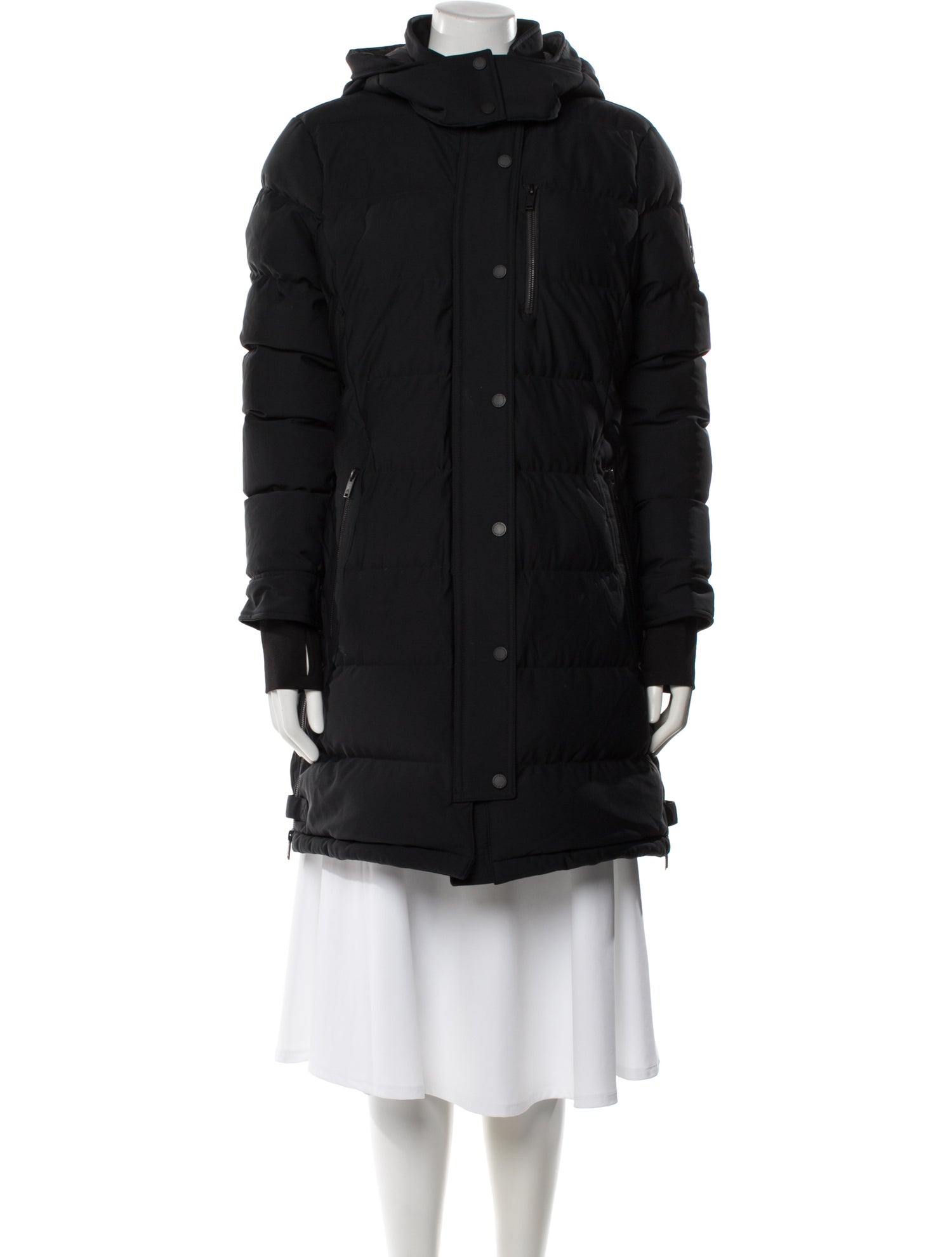 Moose Knuckles Nylon Down Coat