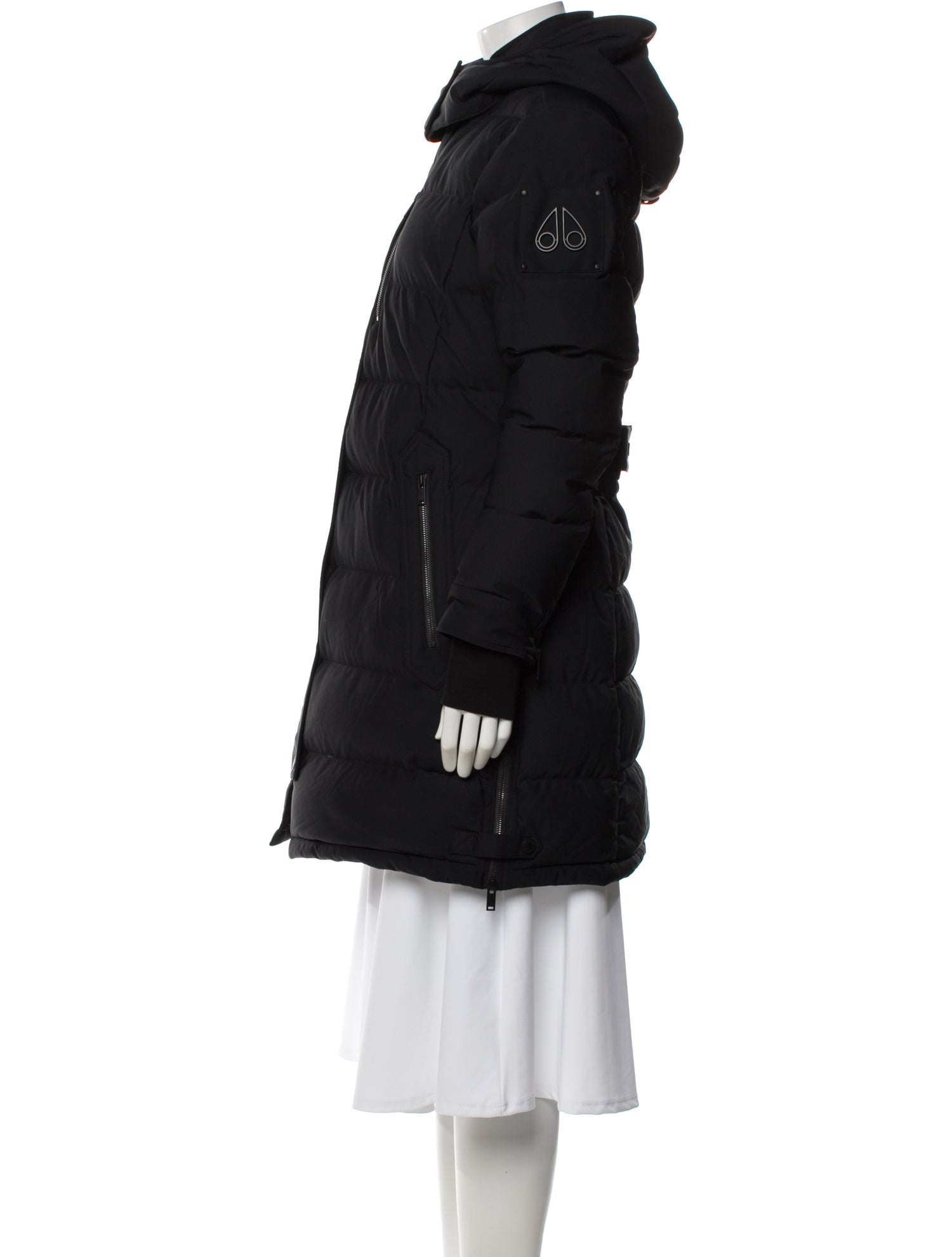 Moose Knuckles Nylon Down Coat