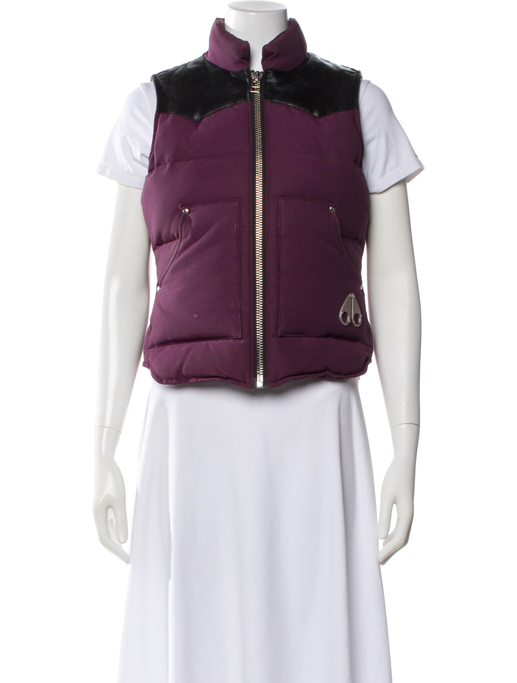 Moose Knuckles Colorblock Pattern Vest