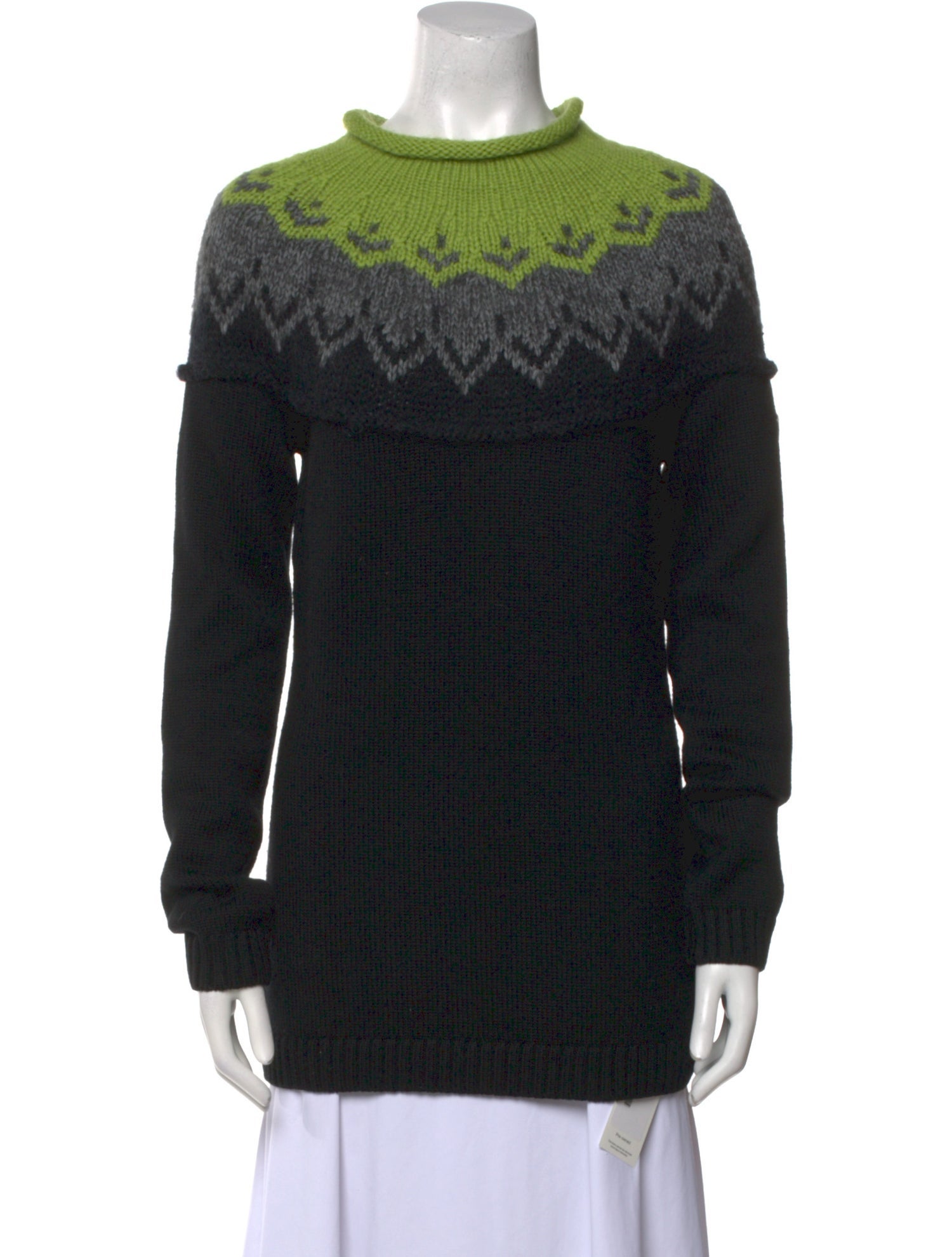 Monokel Eyewear Wool Printed Sweater