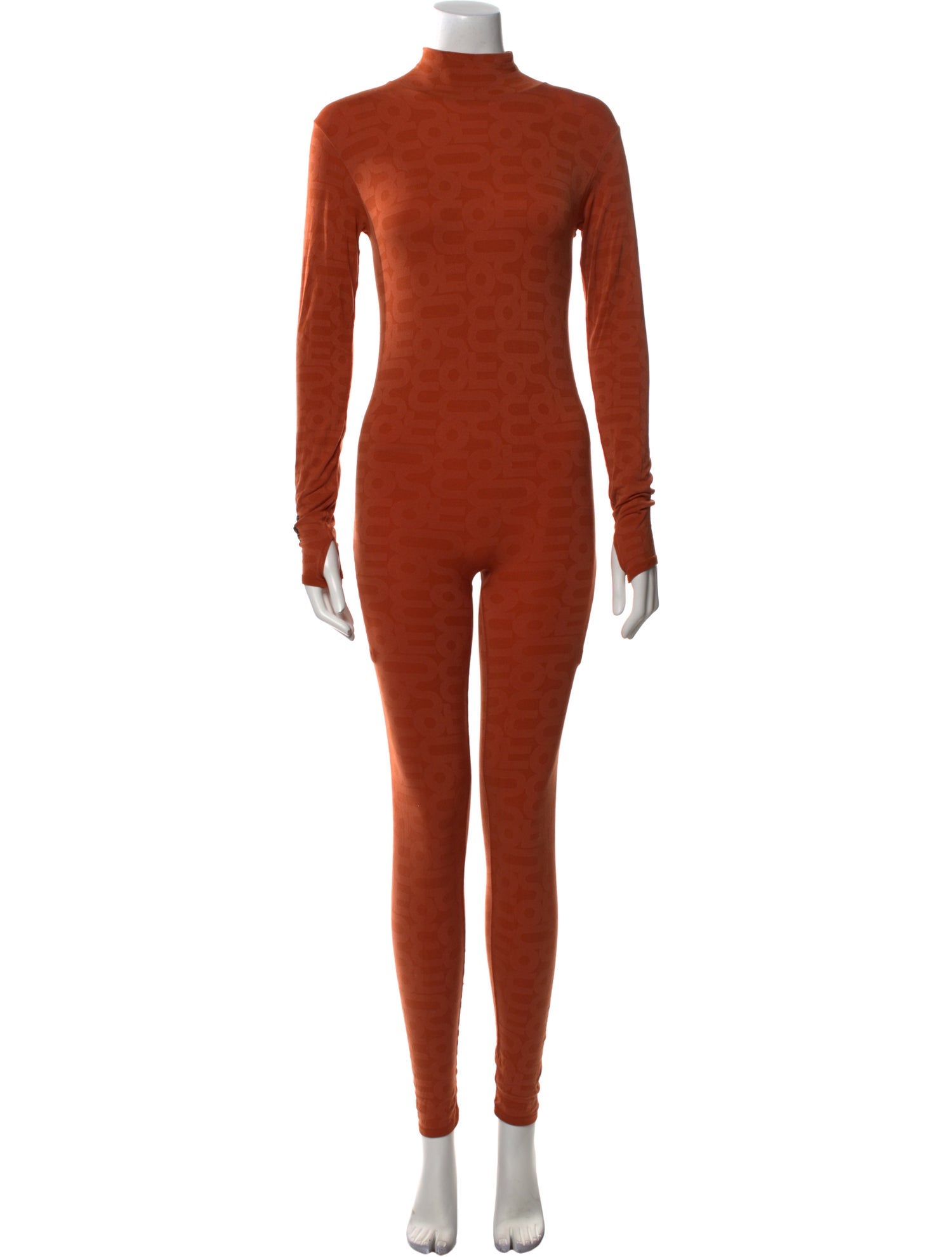 Monosuit Mock Neck Jumpsuit