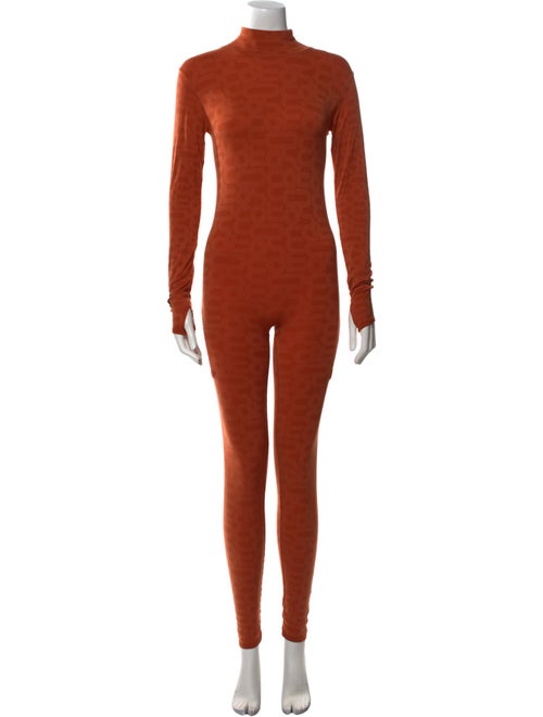 Monosuit Mock Neck Jumpsuit