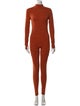 Monosuit Mock Neck Jumpsuit