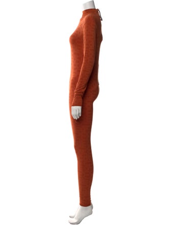 Monosuit Mock Neck Jumpsuit