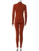 Monosuit Mock Neck Jumpsuit