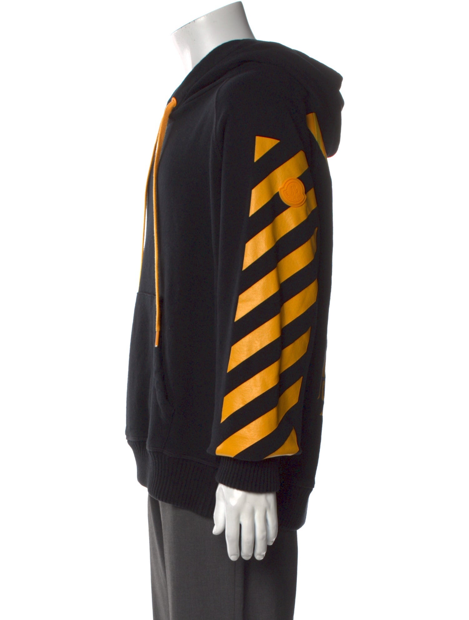 Moncler x Off-White Diagonals Striped Hoodie