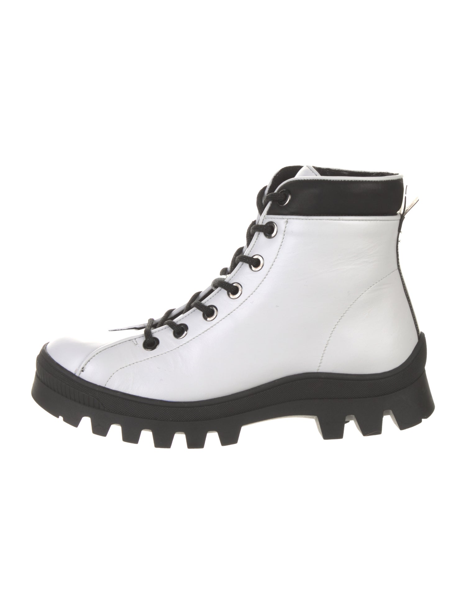 Montelliana Leather Combat Boots