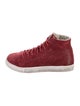 Montelliana Suede Glitter Accents Sneakers