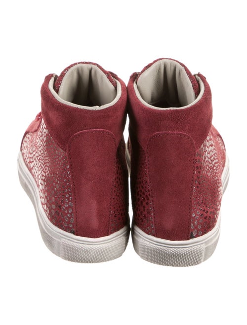 Montelliana Suede Glitter Accents Sneakers