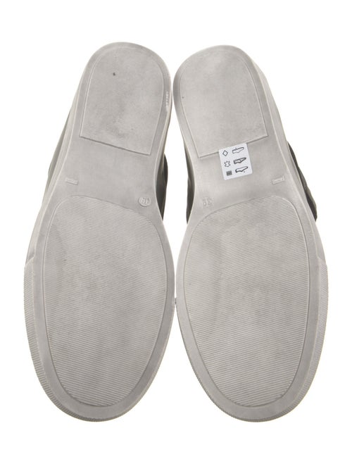 Montelliana Nylon Colorblock Pattern Lace-Up Boots